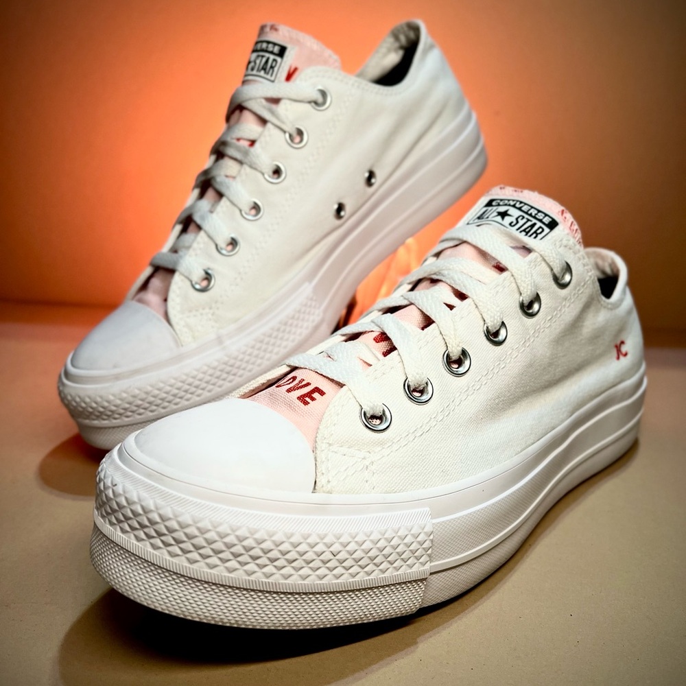 Converse Chuck Taylor All Star Custom Platform Lift Sneaker W’s Size 10 Men 8